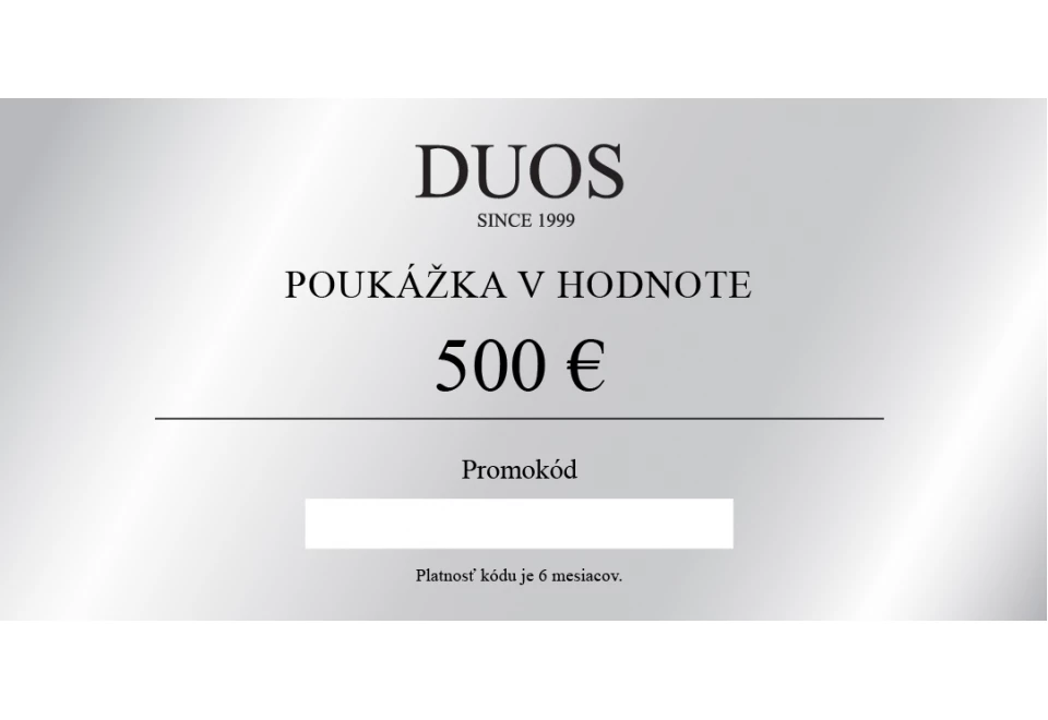 Digitális ajándékutalvány 500€